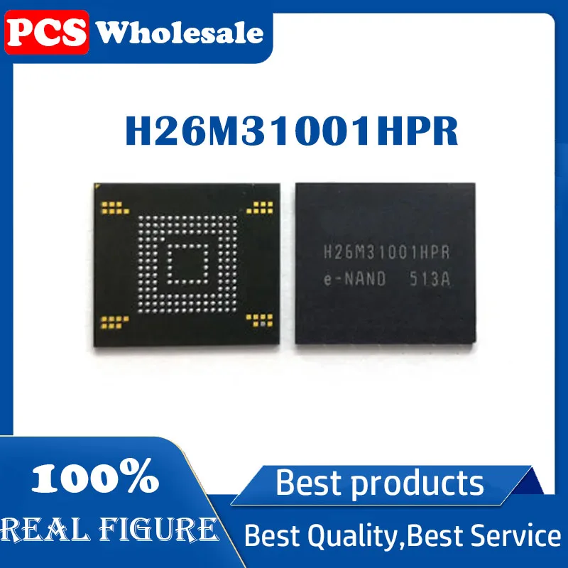 1-10pcs H26M31001HPR BGA153 ball  EMMC 4GB Internal memory