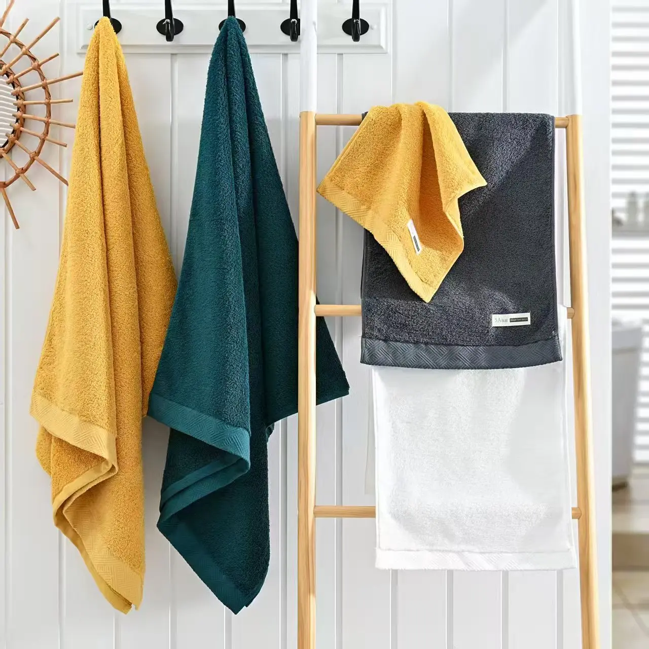 520g 7A antibacterial bath towel, Xinjiang long-staple cotton, home use, no shedding, for adults, men and women, extra large, ex