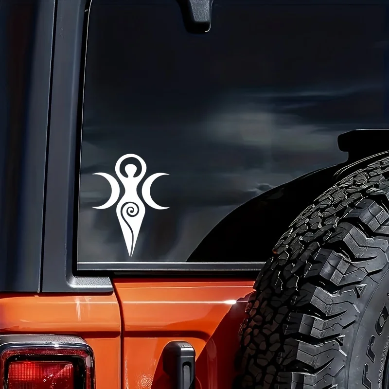 Goddess Wiccan Vinyl Sticker Witch Graphic Decal for Car Truck Window Wall Laptop Phone