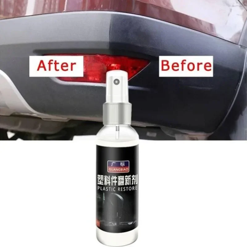 

Automotive Plastic Parts Refurbishment Agent Leather Car Interior Coating Agent Supplies Wax Agent Instrument Panel Repair