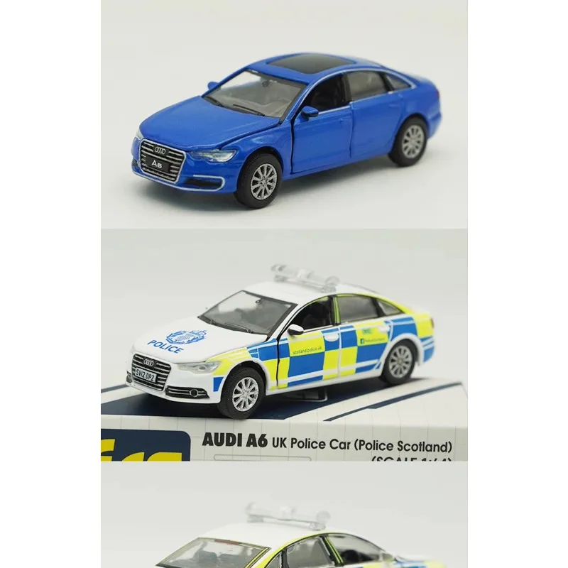 

Машинка 1:64 A6, литая модель из сплава, подарок для мальчика, декоративный предмет, игрушечная машинка.