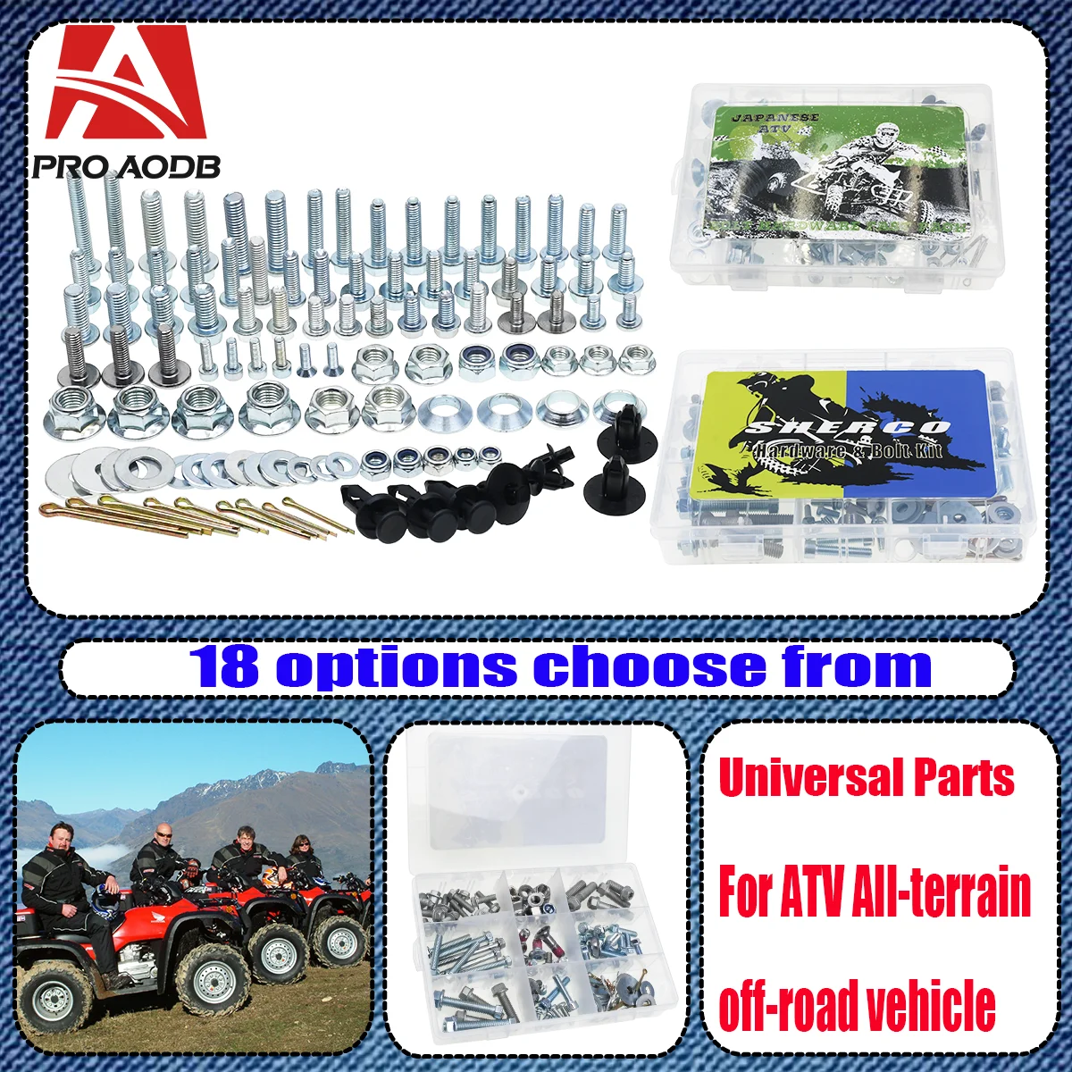 

Hardware Bolt Full Plastics Fastener KitFor ATV Dirt Bike four-wheeler All-terrain off-road vehicle KTM Husqvarna Honda Yamaha