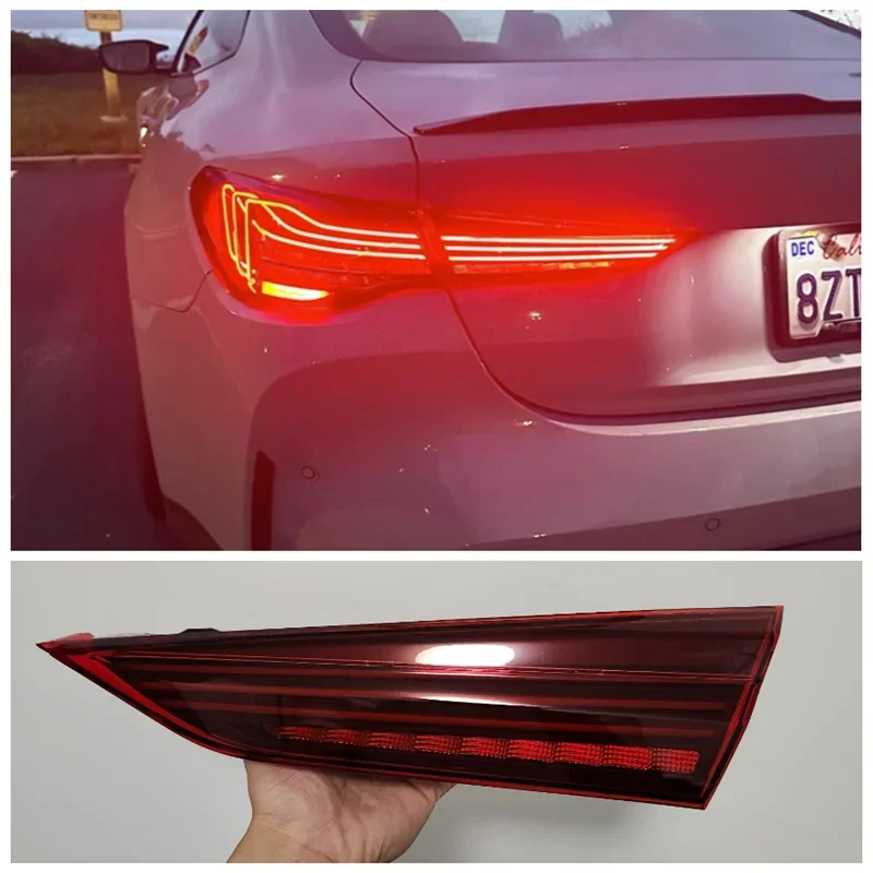 

For BMW M4 G82 G83 4-series G22 G23 G26 i4 2021 2022 2023+ High Quality Euro Full LED CSL Laser Tail Lights Dynamic Turn Signal