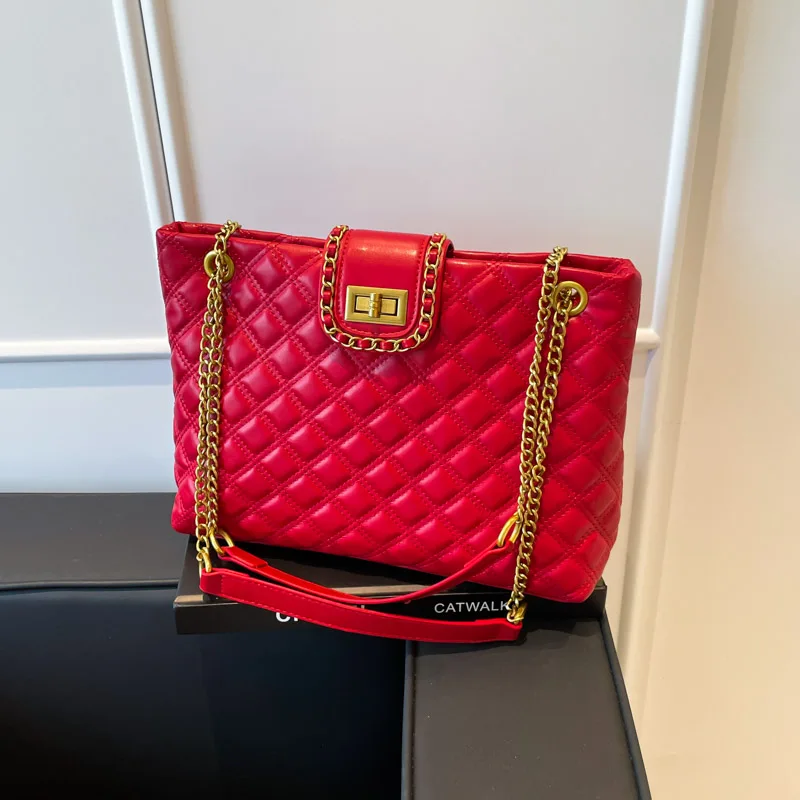 

Chic And Versatile Leather Shoulder Bag Handbag For Ladies - Crossbody Convertible With Luxury Brand Style