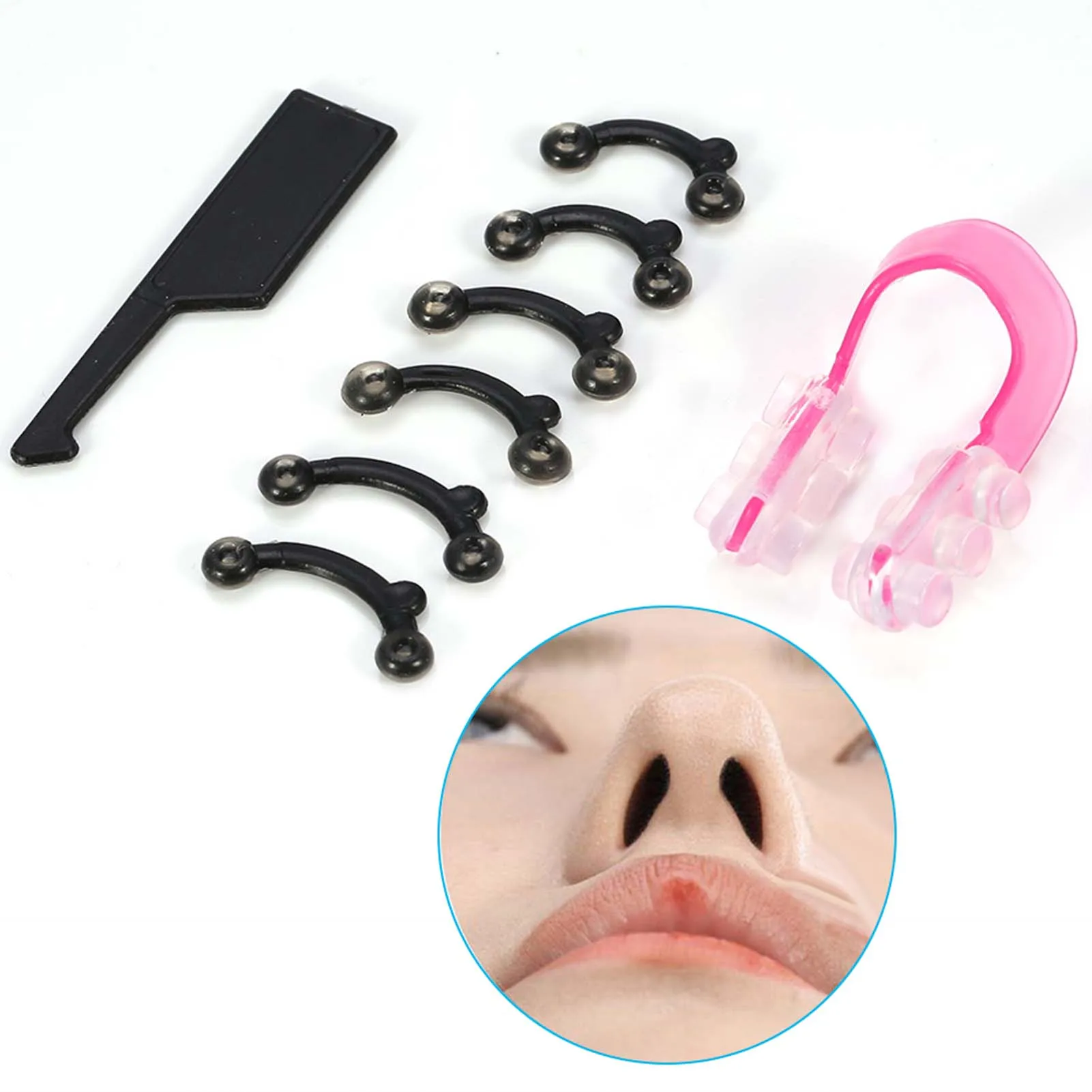 Nose Lifting Clip Nose Lifting New Fashion Invisible Nose Up Lifting Clip Shaper Shaping Tool traightening Beauty Kit Nose Up