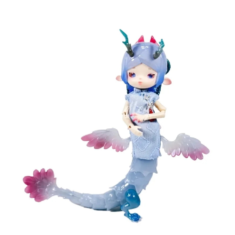 

Подлинная пенни-бокс Dream Of Encountering Dragons Series слепая коробка Bjd мобильная кукла фигурка украшение для рабочего стола модель игрушка Рождественский подарок