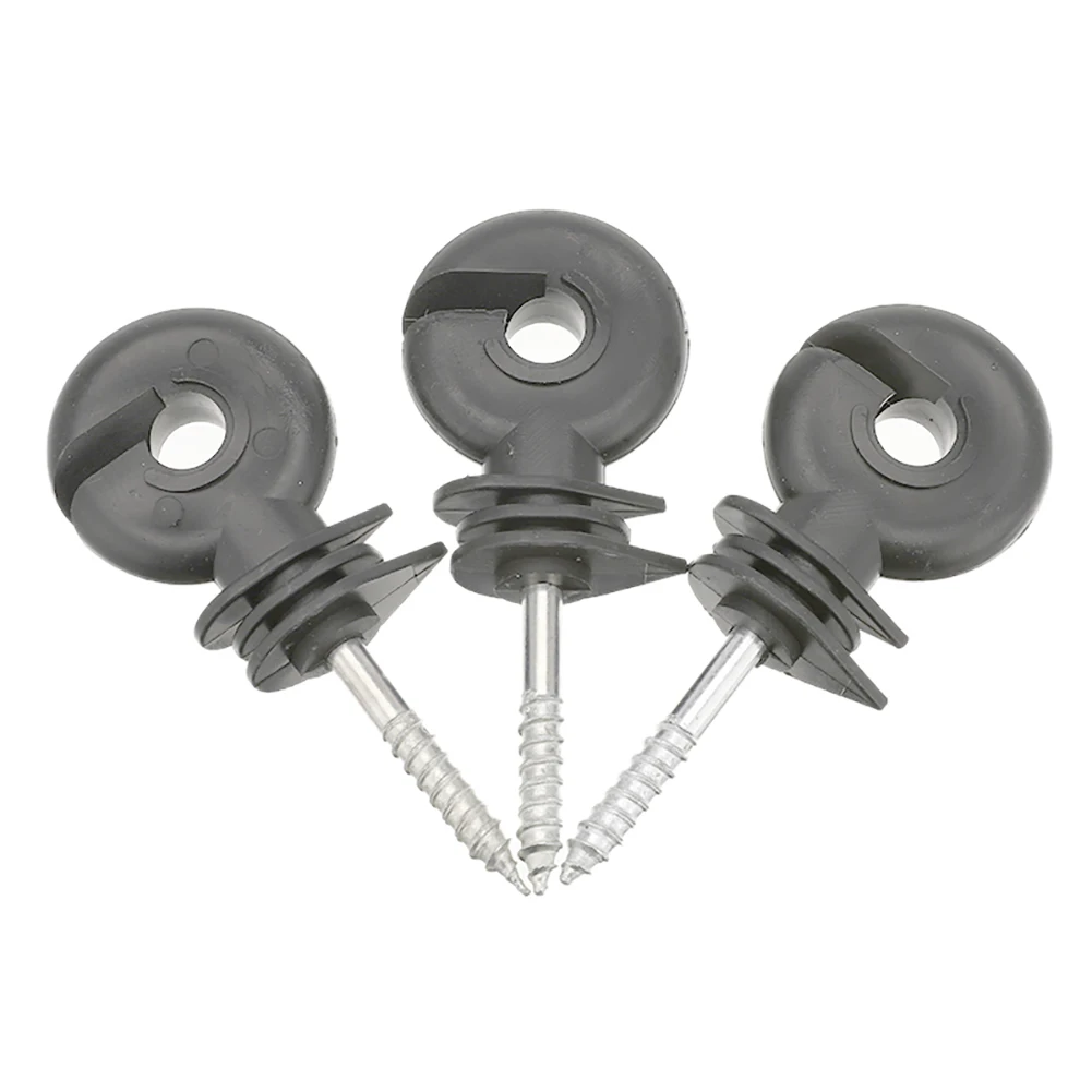 50Pcs Electric Fence Insulators Durable Screw Posts Multi-functional Fence Insulators Post Insulator Accessories For Garden view 6