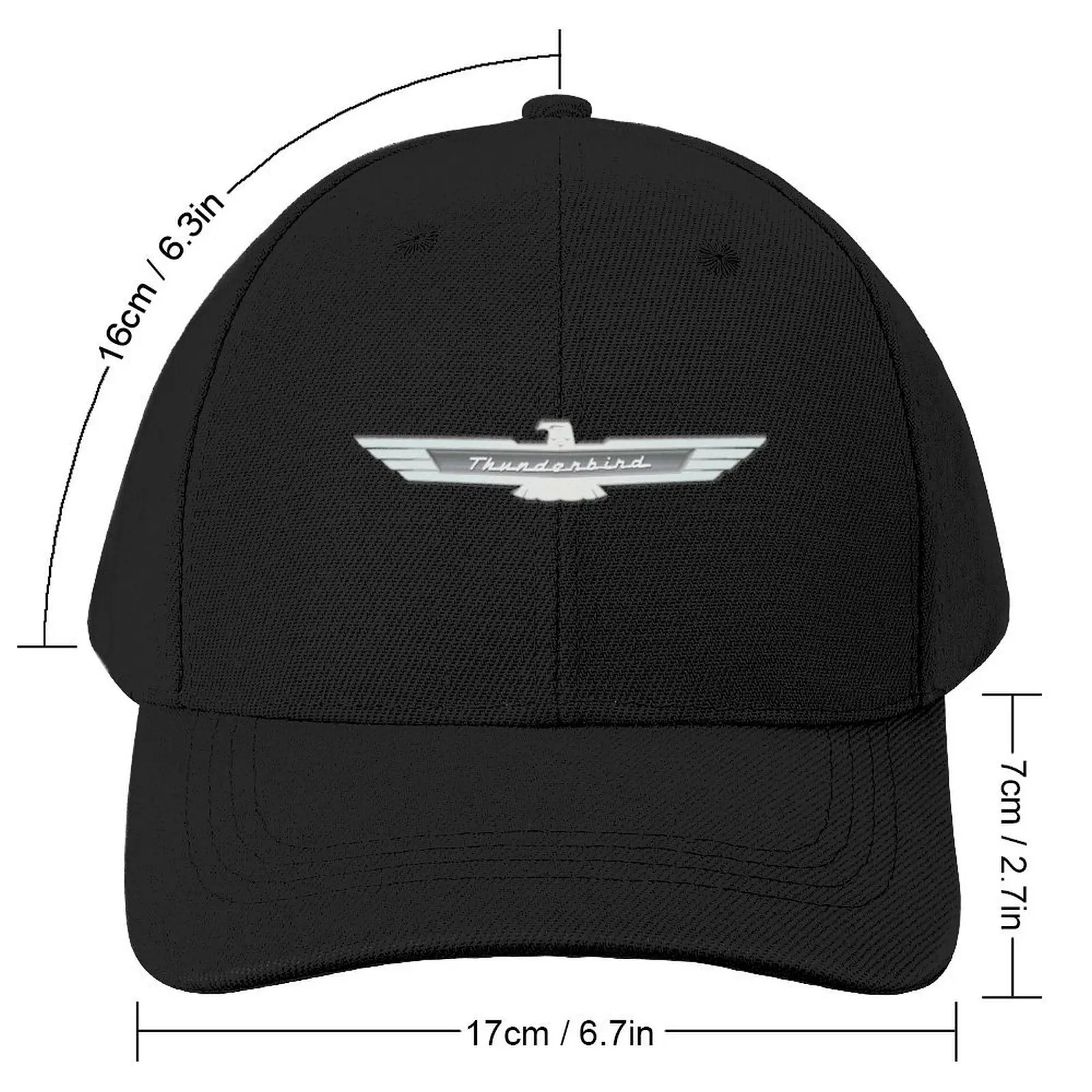 Ford Thunderbird Emblem Embossed Baseball Cap tea Hat Military Cap Man Icon Woman Hats Men's