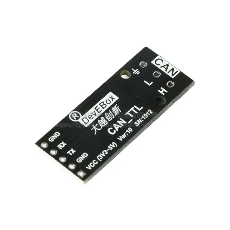 CAN to TTL Level Serial Communication Driver Module for Digital Electronics