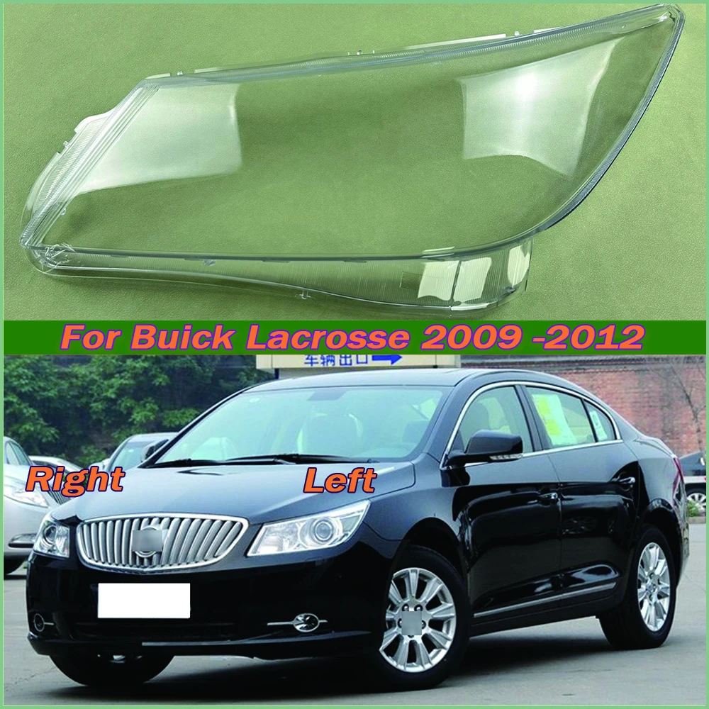 

For Buick Lacrosse 2009 2010 2011 2012 Car Accessories Headlight Cover Transparent Lampshade Lamp Lens Headlamp Shell Plexiglass