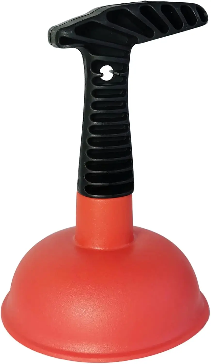 

Mini Sink Plunger with Short Handle, Heavy-Duty Rubber Cup for Powerful Suction, Unclog Drains in Sinks, Tubs, Showers