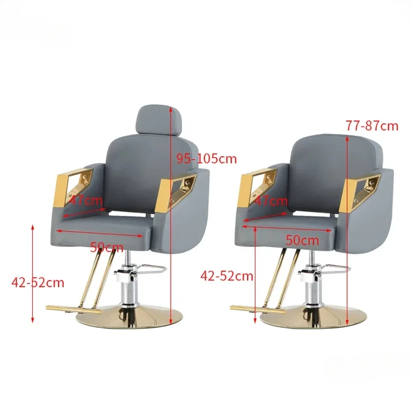 Modern Barber Shop Professional Hairdressing Chair For Comfortable Backrest Armchair Salon Furniture Lifting Barber Chair