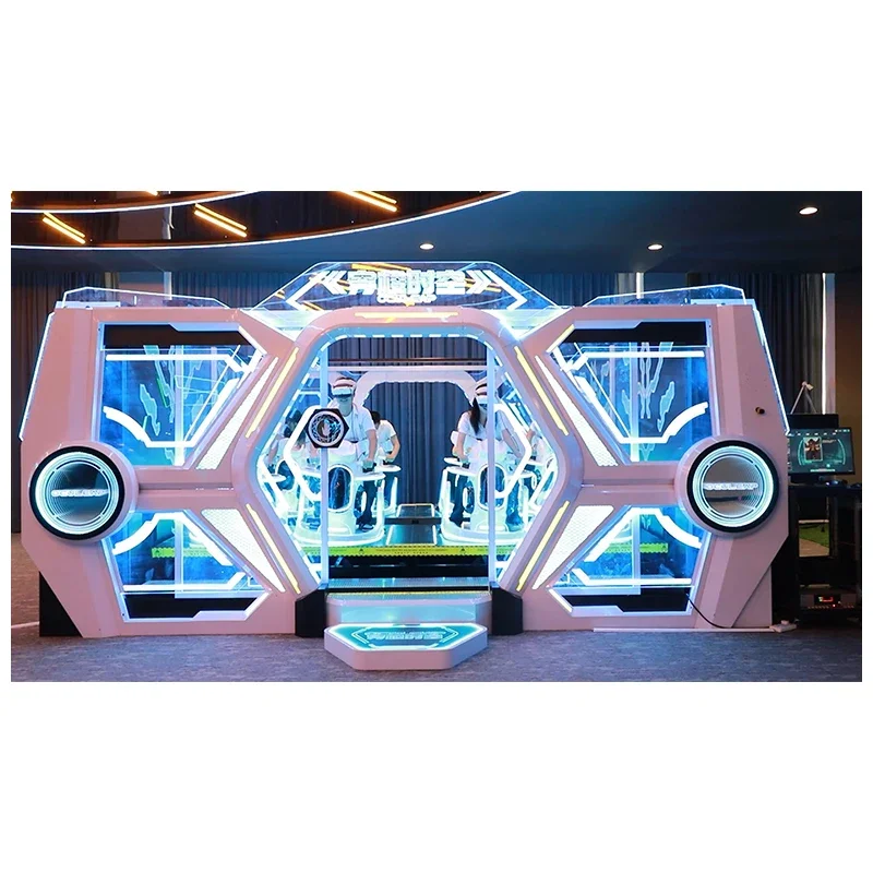 Customized Travel Time Vr Arcade Machine With Multiplayer Mode And Immersive Gameplay For Entertainment Centers