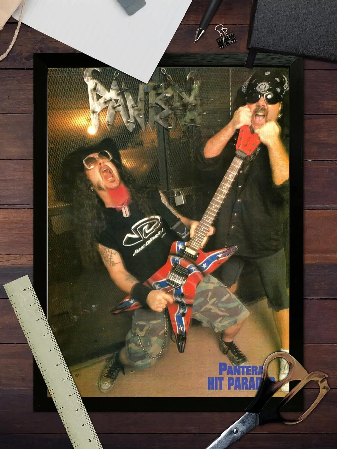 dimebag darrell Canvas Art Poster and Wall Art, Picture Print, Modern Family Bedroom Decor,Decorative painting