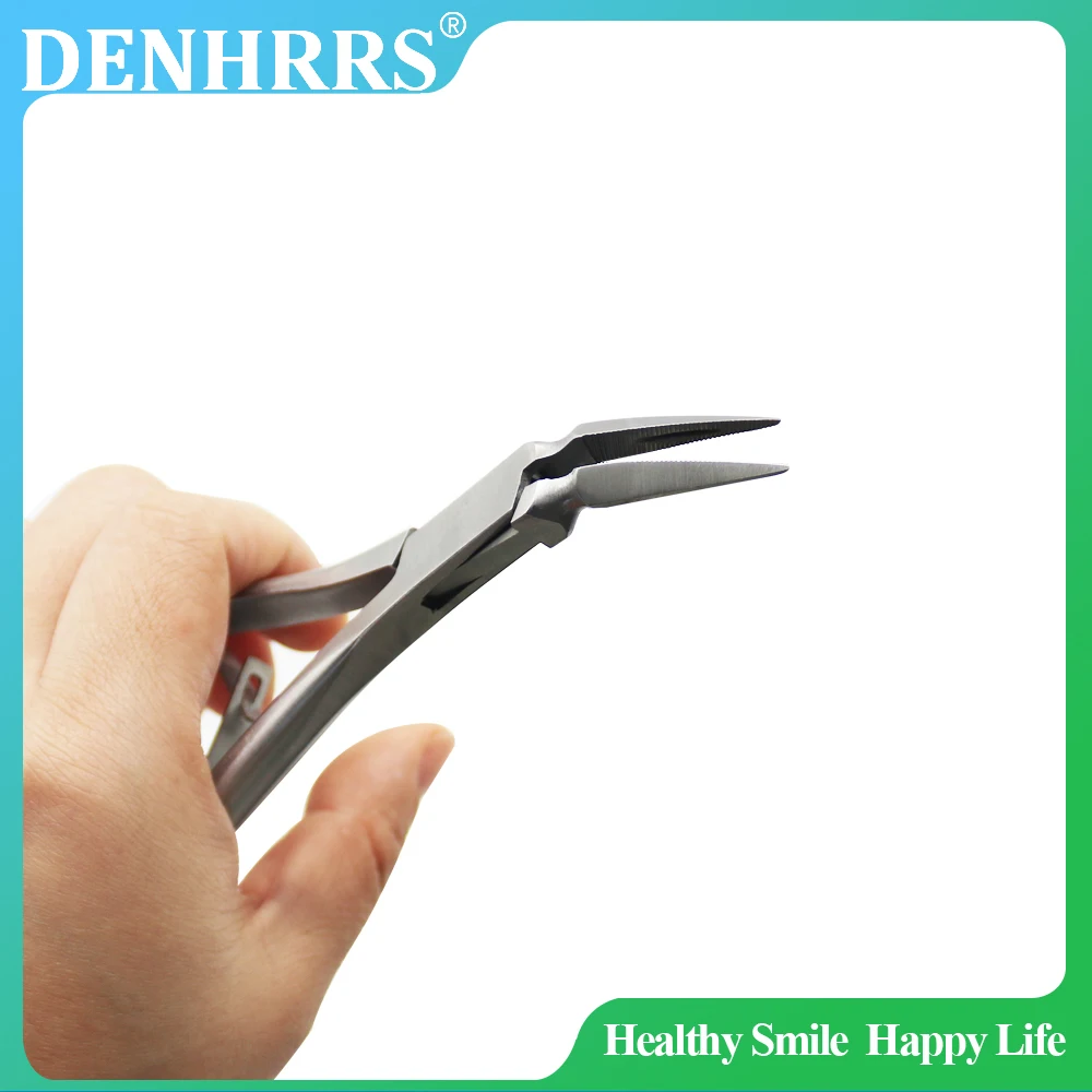 ملاقط الجذر المتبقية للأسنان، كماشة الأسنان، جزء الجذر، ملقط استخلاص الأسنان بشكل أدنى #4