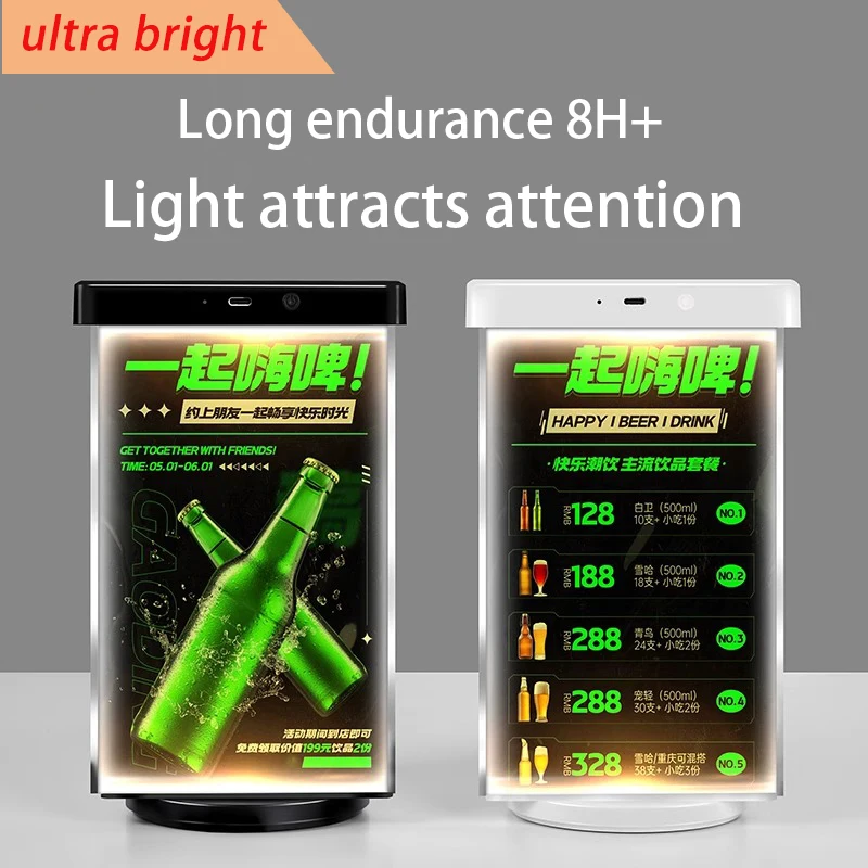 wine-label-illuminated-rotating-triangular-table-card-table-acrylic-high-end-rack-bar-ktv-bar