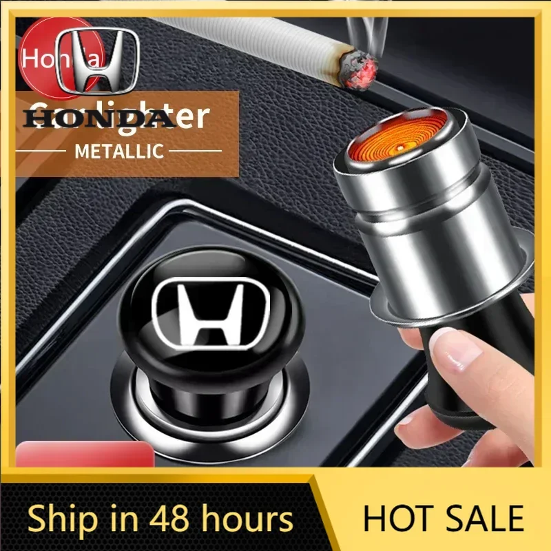 

Автомобильные аксессуары для Honda: портативный адаптер-розетка для прикуривателя, стильный дизайн для Honda Fit, Mugen, Insight, Type S, R