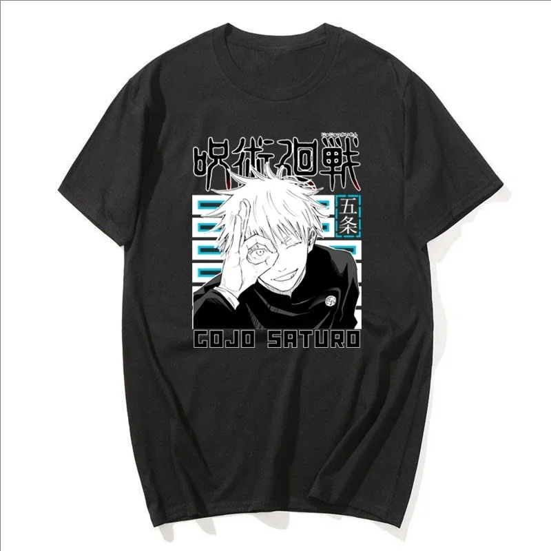 

Anime Spell Return War Print Top T Shirt Men Womne Harajuku Anime Short Sleeve Oversize Tshirt Summer Fashion O-Neck Unisex Tee