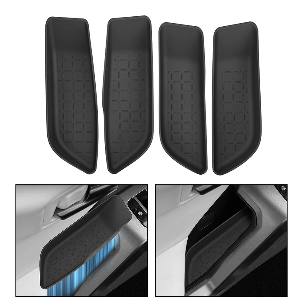 Rear Screen Storage Box for Toyota For RAV4 2026 Behind Dashboard Screen Organizer for Tissues Sunglasses Cards