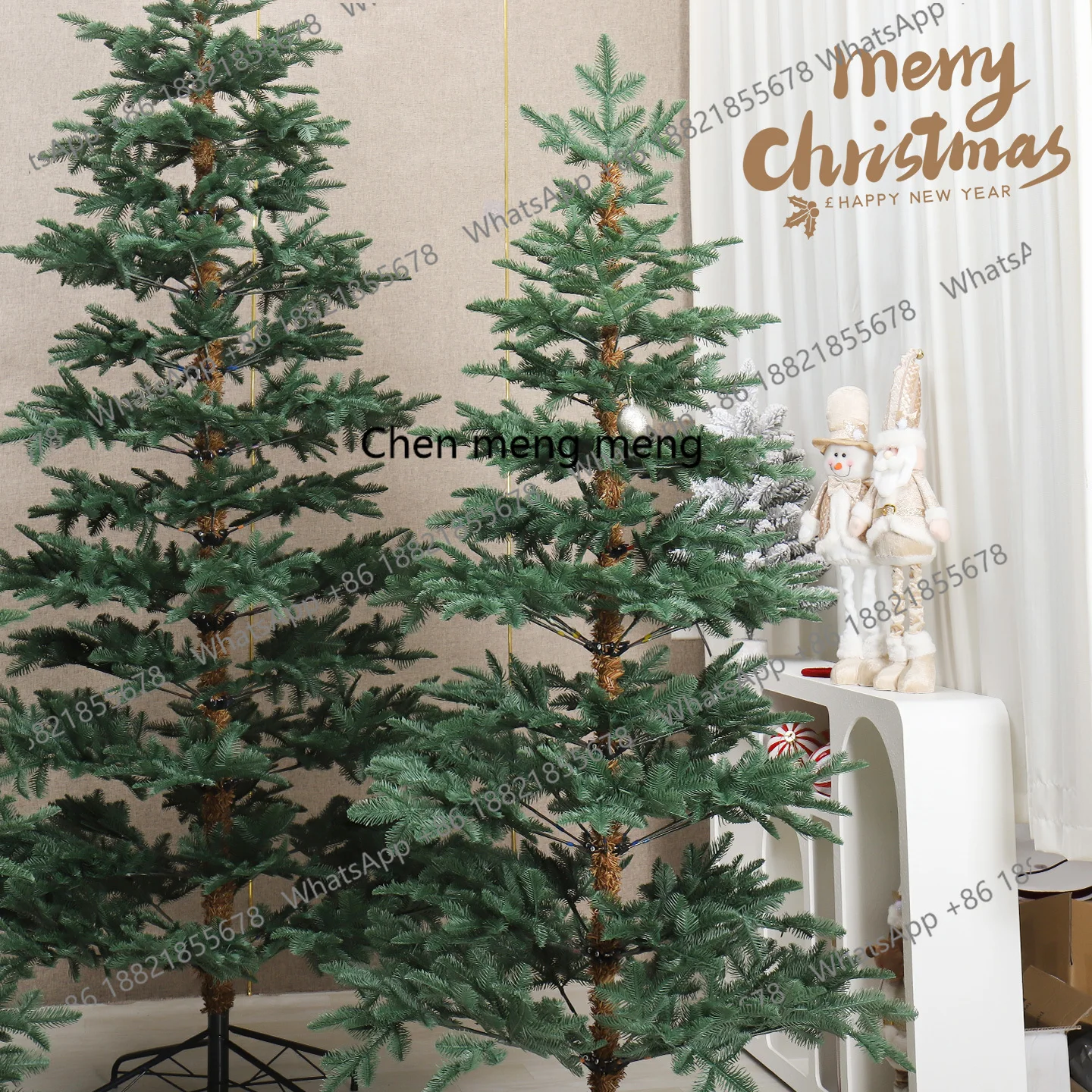 

Pure pe Christmas tree living room home decoration fir tree Christmas decoration high-end PE bare tree