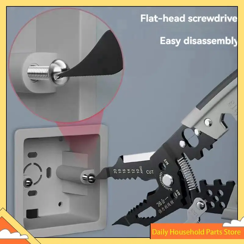 متعددة الوظائف سلك متجرد 28 في 1 سلك متجرد الأسلاك الفاصل لقط ، الشد ، تجريد وقطع الكابلات حار!