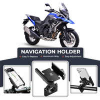 For KOVE COLOVE 800X 800 X 500X 525X 500 Montana XR5 Universal Adjustable Alloy Motorcycle Phone Holder Mount Bracket Stand GPS