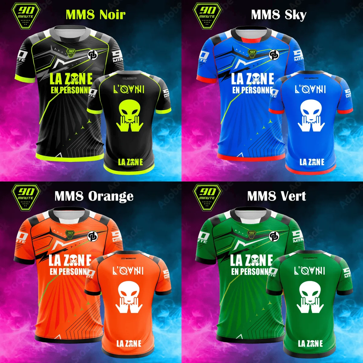

Best Selling Men's and Women's Quick Dry T-Shirts 90 Minute UFO Jerseys Comfortable Casual Breathable Y2K Short Sleeves Moto