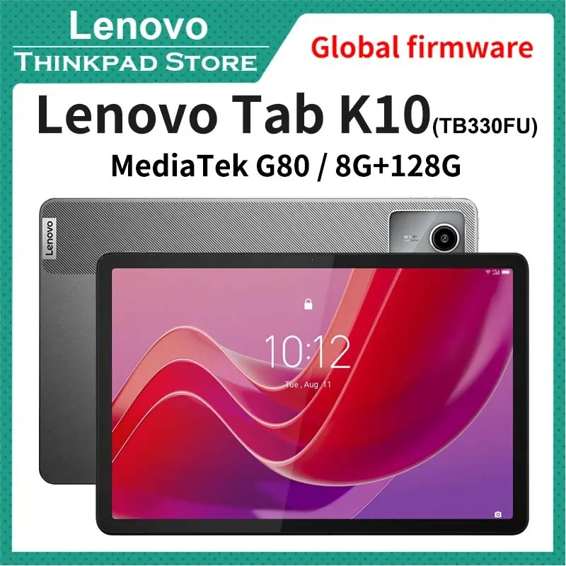 Global Rom Lenovo Tab K10 M11 LTE Wifi MTK Helio G88 Zhaoyang Multi Language 10.95-inch 90hz 400nits  Face Recognition 7040mAh