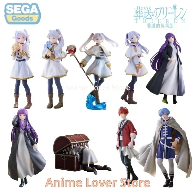 W magazynie SEGA Original Luminasta Frieren:Beyond Journey\'s End Frieren Fern Himmel Stark Figurka Anime Zabawki Na Prezenty Dla Dzieci