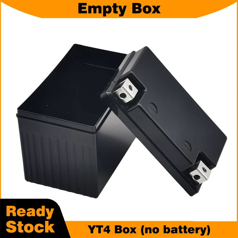 

Empty battery box YT4 for 12V DIY battery pack 18650 32650 starter battery repair black protective box Black or Green