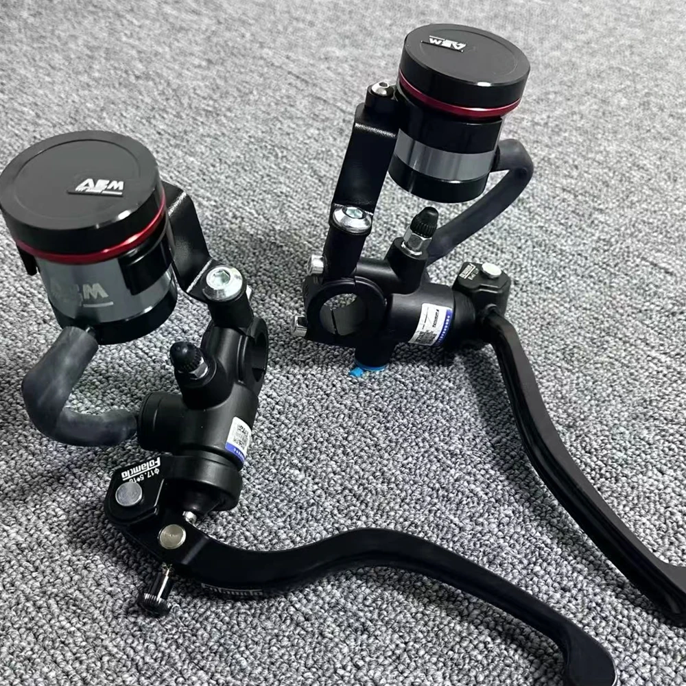 

17.5RCS Radial Mount Motocycle Brake Clutch Pump Master Cylinder Lever Universal 22mm for Cafe Racer Yamaha Kawasaki Suzuki Niu