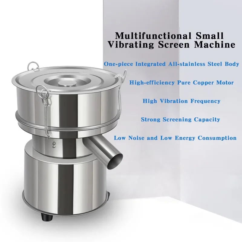 30 سنتيمتر الكهربائية تهتز الغربلة آلة مسحوق فحص آلة الفولاذ المقاوم للصدأ مختبر غربال شاكر تهتز الشاشة 1350N/دقيقة #2