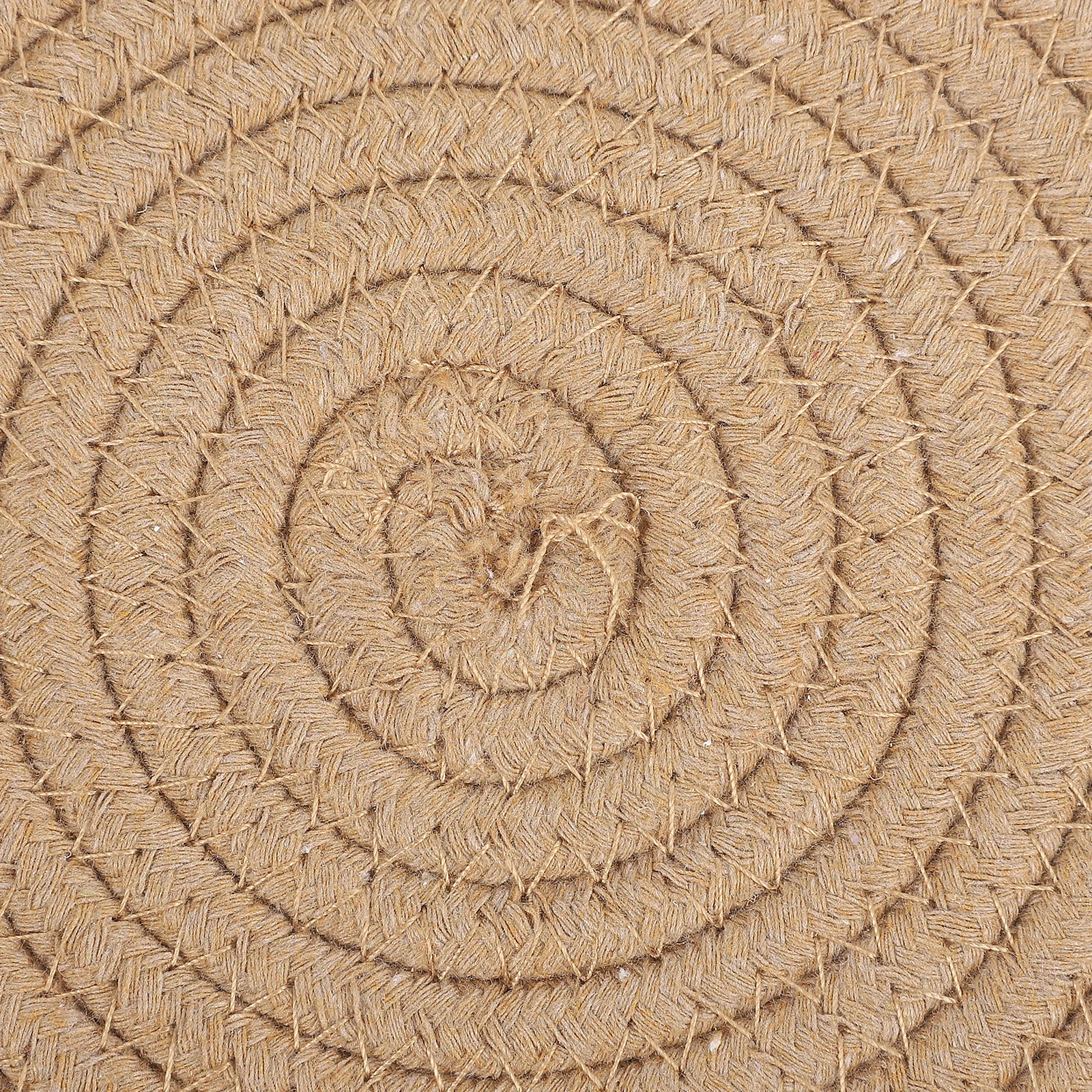 4Pcs Cotton Woven Heat Resistant Round Table Mats Kitchen Hot Dish Trivets Practical Potholders