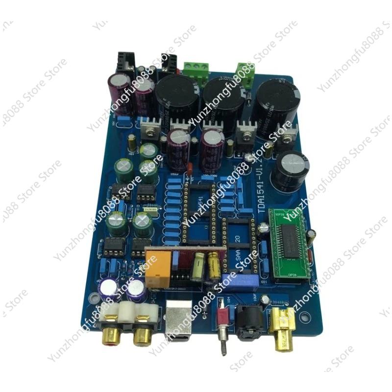 

CYJ-TDA1541 Optical Fiber Coaxial Decoder Board (Including USB, Excluding TDA1541 and SAA7220 IC) HOT