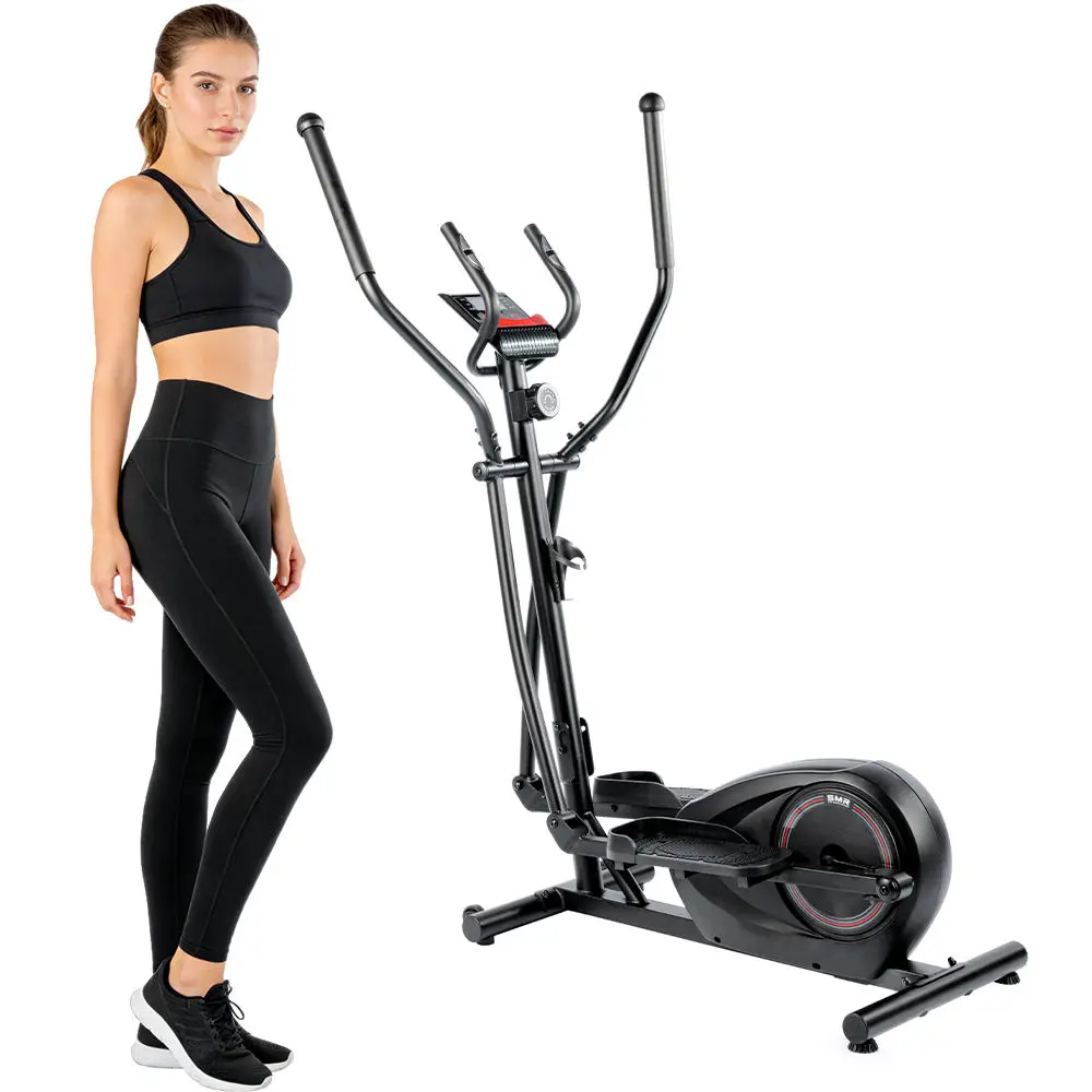 Home Fitness Cross Trainer Magnetically Controlled Stepper Elliptical Trainer for Weight Loss Manual Method