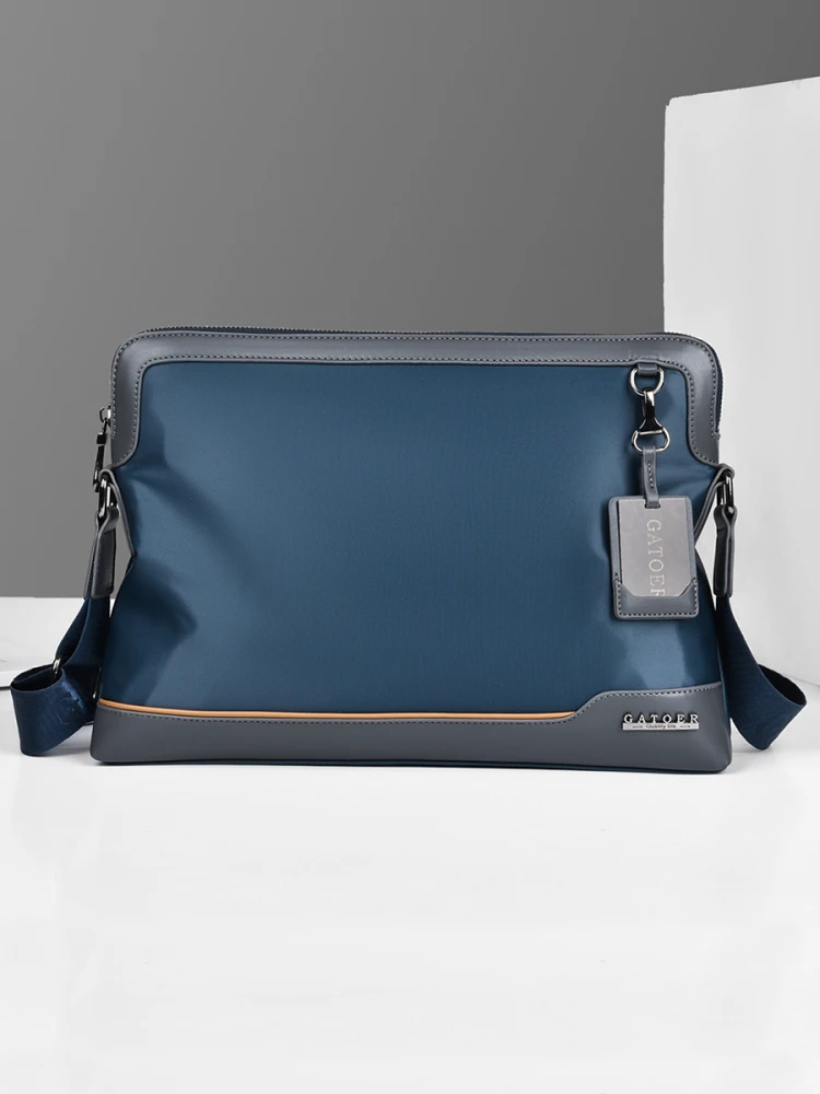 

Мужская сумка через плечо GATOER, повседневная сумка через плечо на одно плечо, нейлоновая водонепроницаемая уличная сумка Sle variety for Younger Treetters