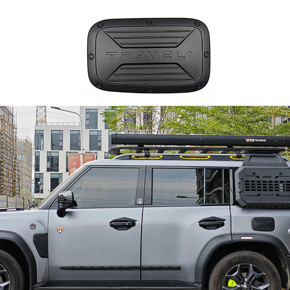 

Car ABS Matte Black Fuel Tank Cap Accessories For Chery Jetour Traveler T2 Automobiles Exterio Styling Accessories
