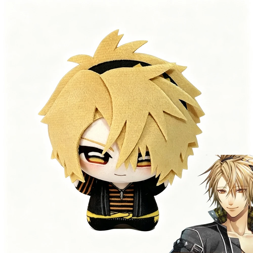 Game AMNESIA Toma Cosplay Keychain Q Version Plush Cotton Doll Backpack Pendant Keyring Adult Collection Accessories