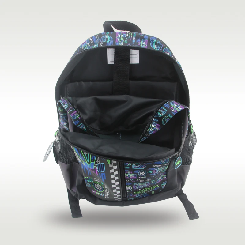 حقيبة مدرسية للأطفال حقيبة كتف للأولاد مقاس 16 بوصة #5