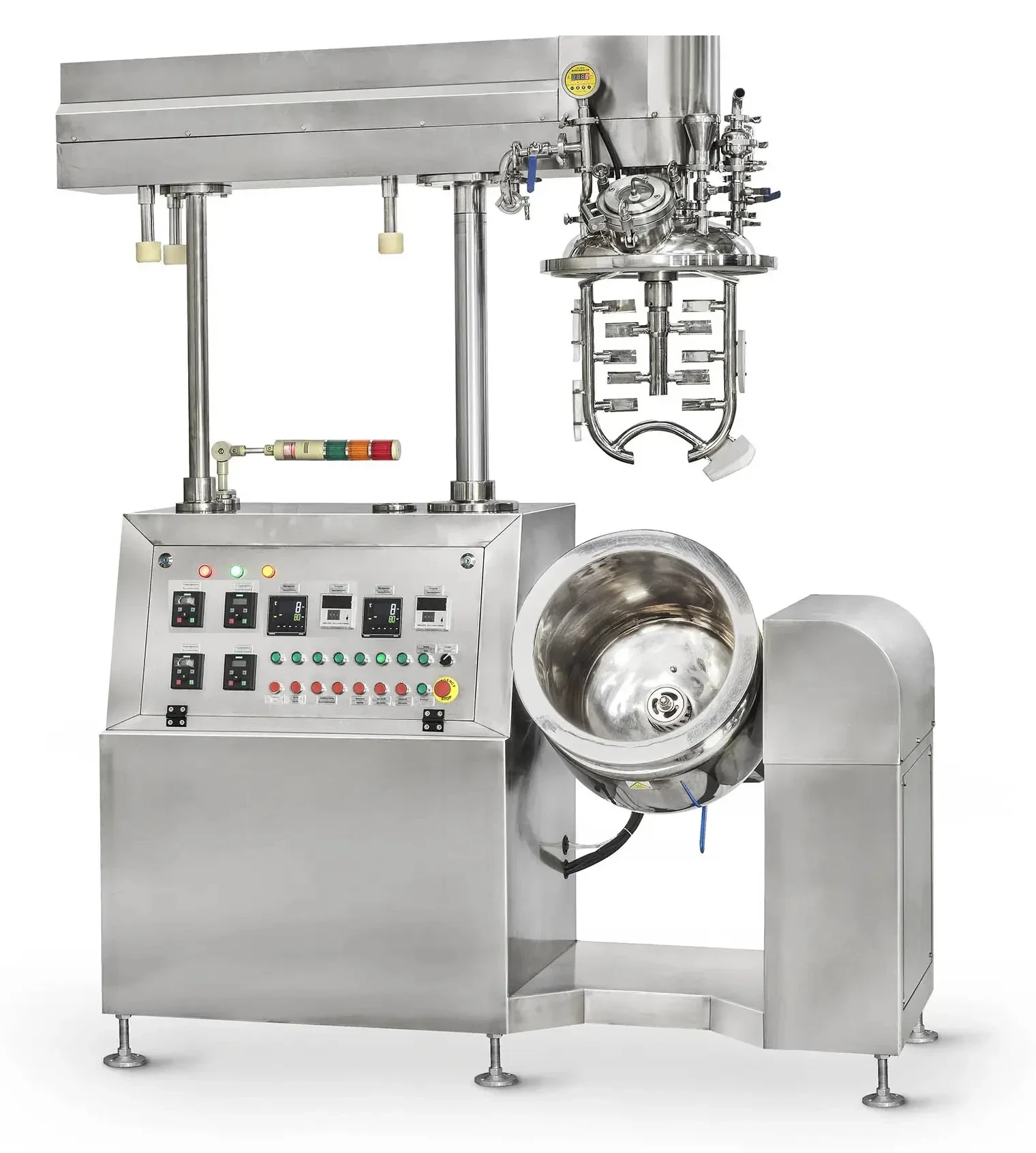 Manufacturer Laboratory Small Vacuum Homogenizing Emulsifiers High Quality Mixing Equipment 10 Years Experience Modern