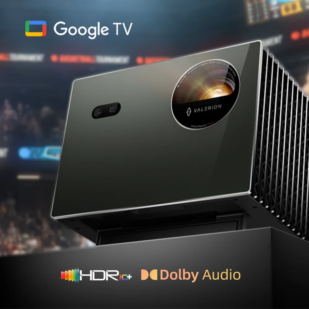 Awol 3000 ANSI Google TV Valerion VisionMaster Pro 2 4k Triple Proyector láser Proyector de vídeo Proyector de vídeo 4k