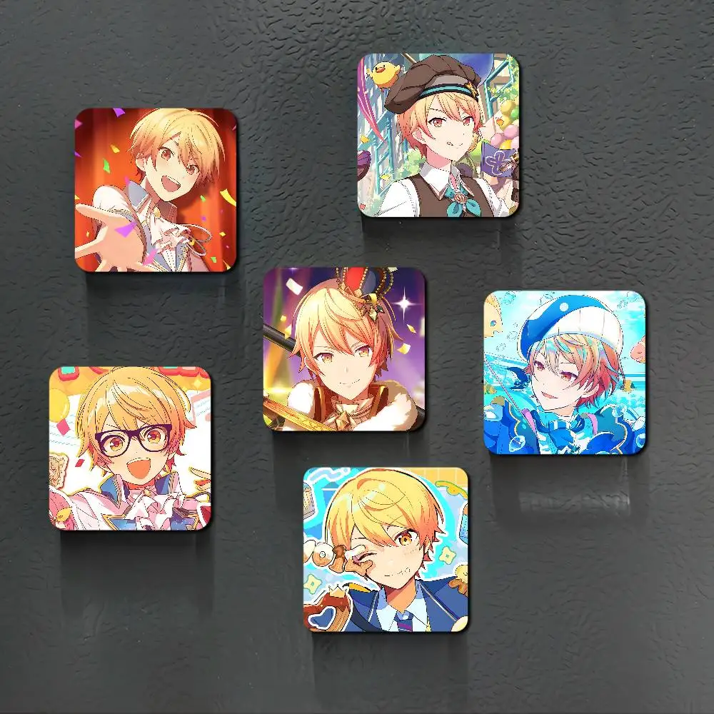 TenmaS T-Tsukasa الكرتون PVC مغناطيس الثلاجة نقل الحرارة الطباعة ملصق الثلاجة لديكور المنزل المطبخ