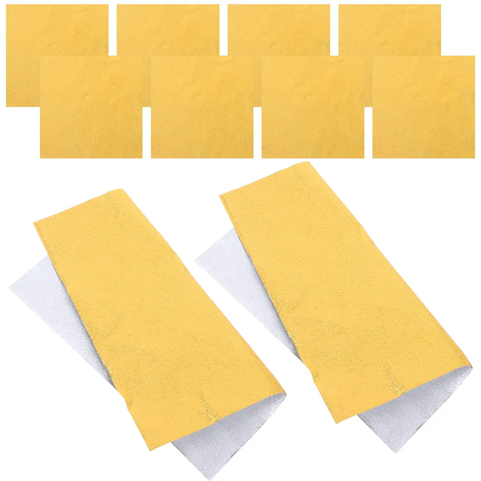 

100pcs Qiaotinfoil Aluminum Wrapping Paper 15cm Cake Treats Foil Sheets Waterproof Packaging Sweets