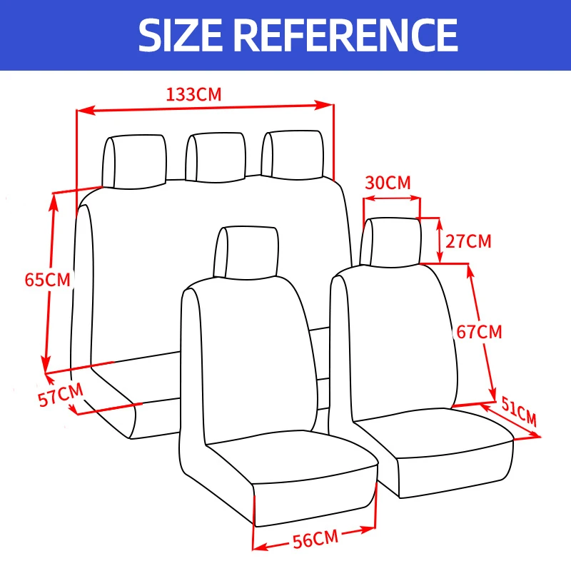 Juego de fundas para asientos de coche, cubiertas protectoras para la mayoría de coches, con detalle de neumático, adecuadas para asientos independientes, 2/5 piezas