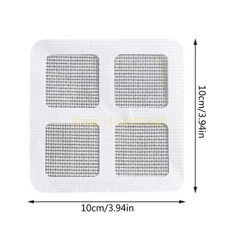 02DC Effective Drain Maintenance Single Use Drain Stickers set Convenient Drain Cleanings set Simple Install for Bathroom