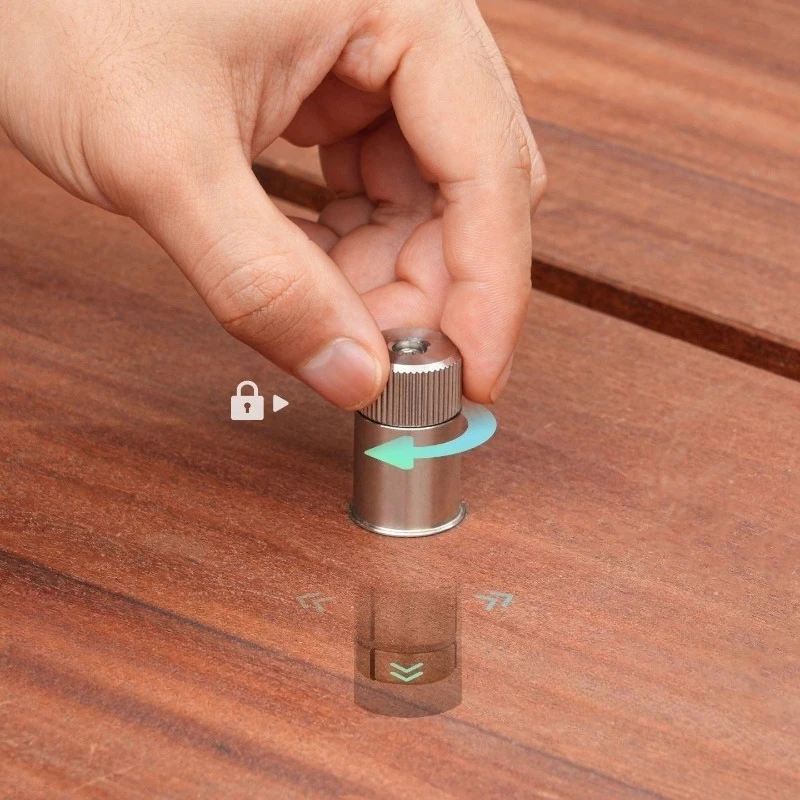 

For19-21mm Dog Hole Adjustable Height Woodworking Table Limit Blocks for Track Saw Track Guide Rail, Workbench Clamp Limit Block