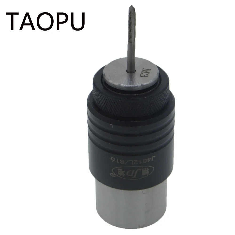 J4012 Quick Change Tapping Chuck Without Torque Protection Tap Tool Holder Collet b12 b16 b18 JT6 Range of Tapping M3M12