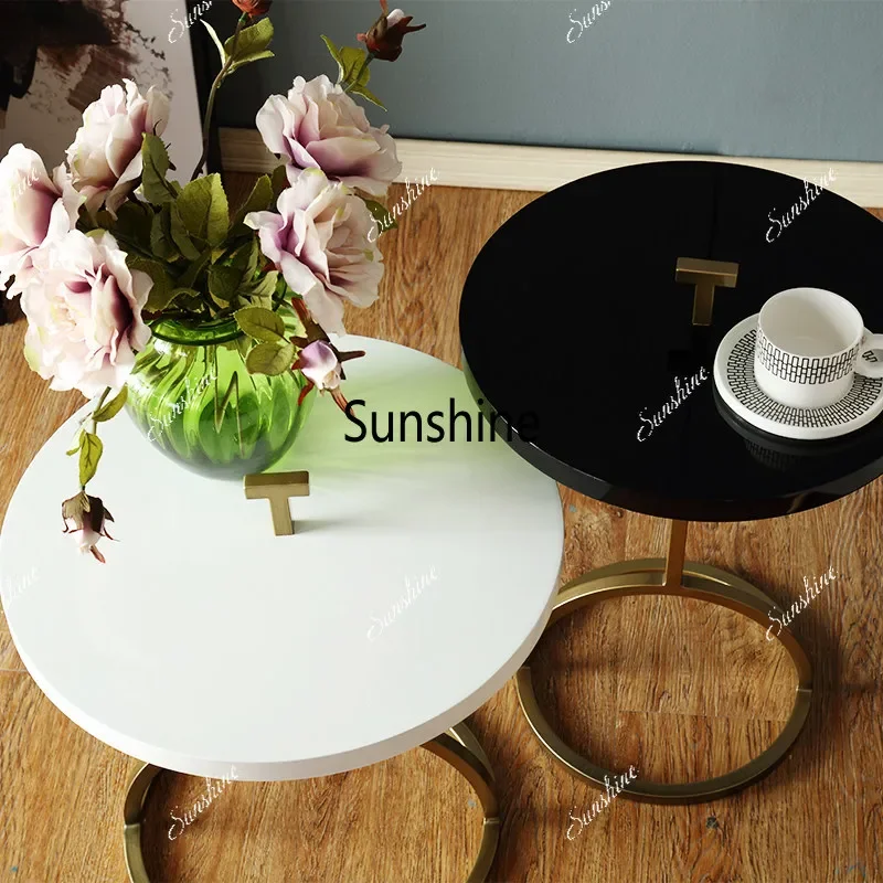 

Movable coffee table, simple sofa, living room side table FT