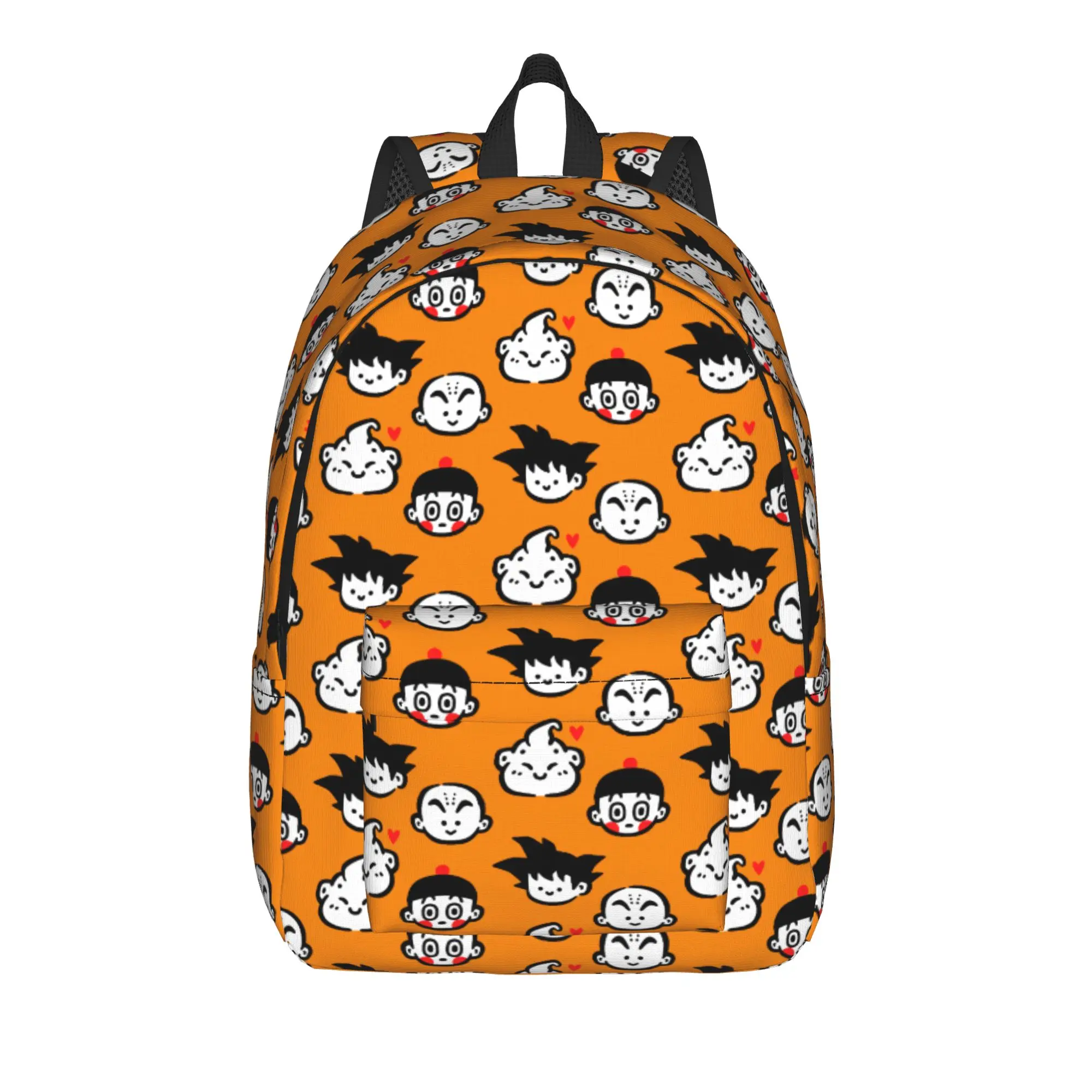 Dragon Ball DBZ Goku Rucksack für Männer und Frauen, lässig, für Schule, Wandern, Reisen, Tagesrucksack, Vegeta, Laptop, Computer, Umhängetasche, Outdoor