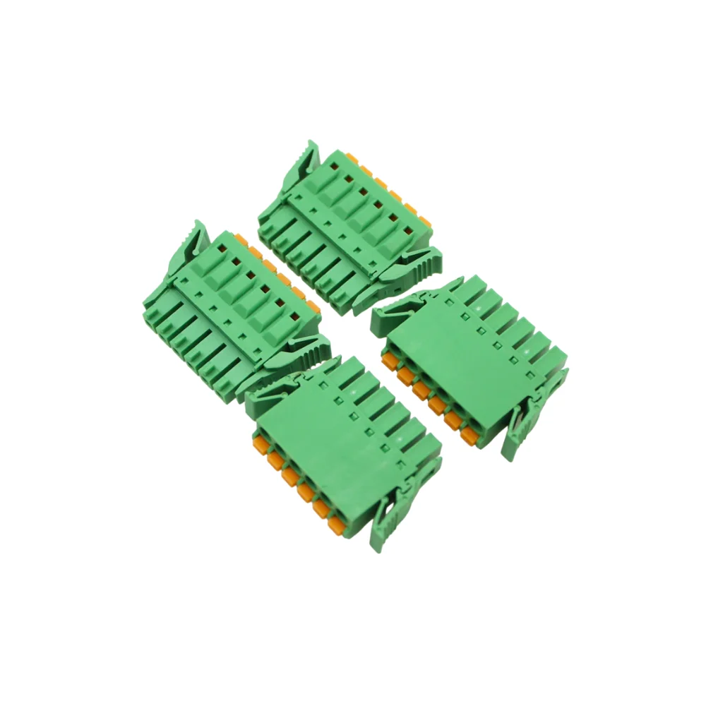 3.5mm Pitch Pluggable PCB Terminal Block With Latch, 3.5mm Pitch, 2P~12P